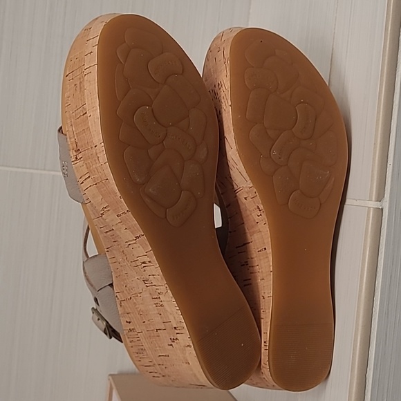 Kork-Ease Austin Braided platform sandal, grey, new in box - Picture 4 of 6